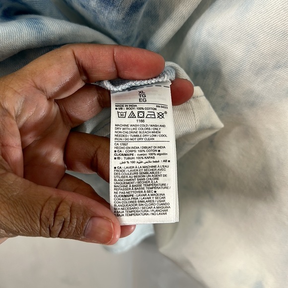 Old Navy Baby Doll Denim Shirt Size XL - Picture 3 of 3